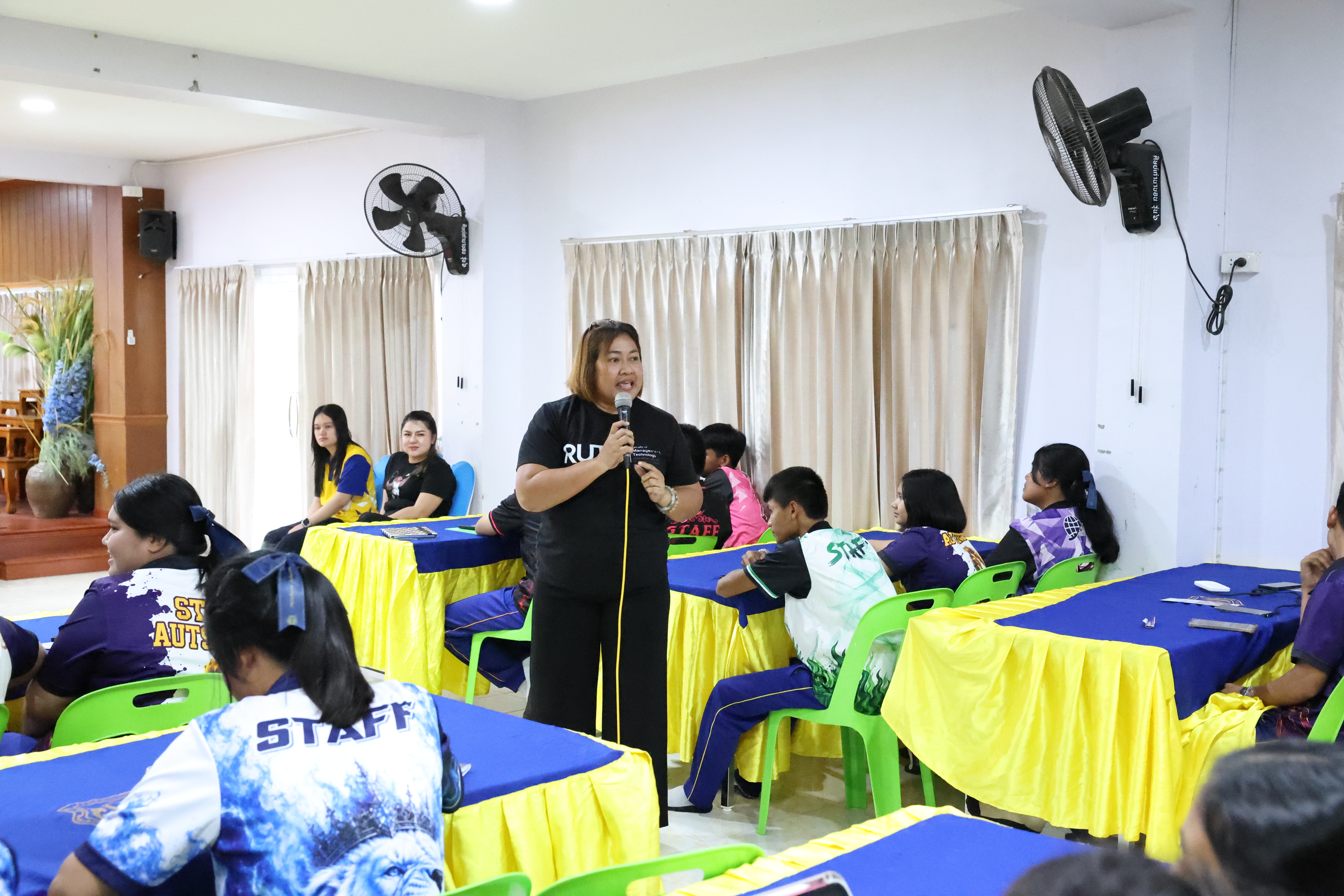 มหาวิทยาลัยเทคโนโลยีราชมงคลศรีวิชัย วิทยาเขตนครศรีธรรมราช ไสใหญ่ ประชาสัมพันธ์หลักสูตรและการรับสมัครนักศึกษา ปีการศึกษา 2570 แก่นักเรียน มัธยมศึกษาปีที่ 6 ณ ห้องเทคโนโลยีสารสนเทศ